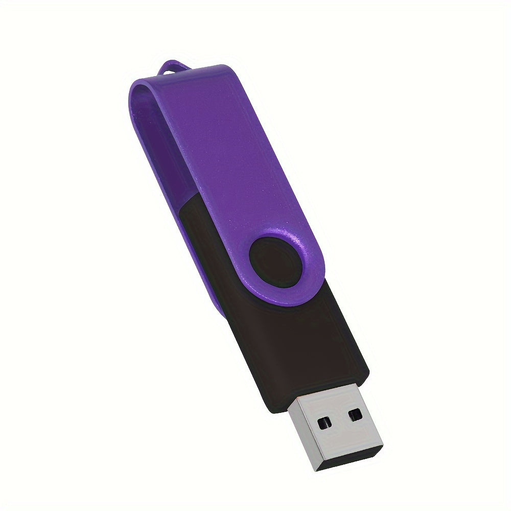 High-speed USB flash drive in various capacities for securely storing files, compatible with multiple devices.