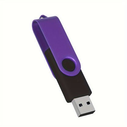 High-speed USB flash drive in various capacities for securely storing files, compatible with multiple devices.