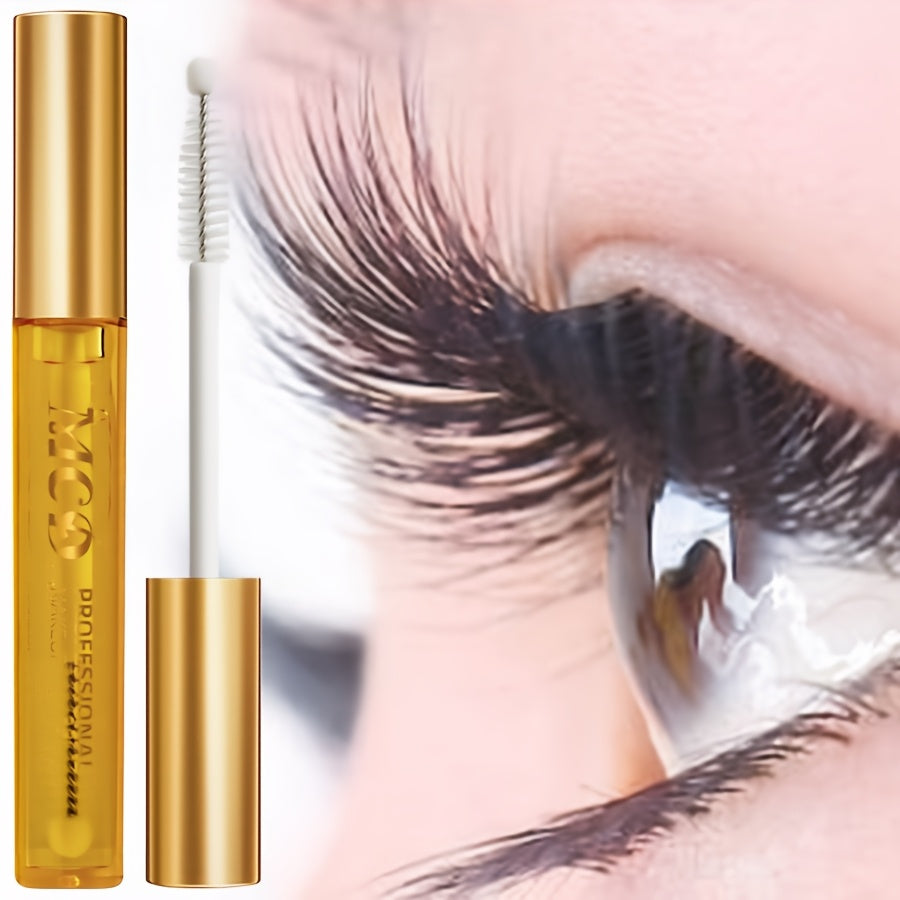 BYODERMIS Nourishing Eyelash Serum - Namlaydi, hajm va porlashni oshiradi, nozik parvarish, bezovta qilmaydi, oltin qoplamada.