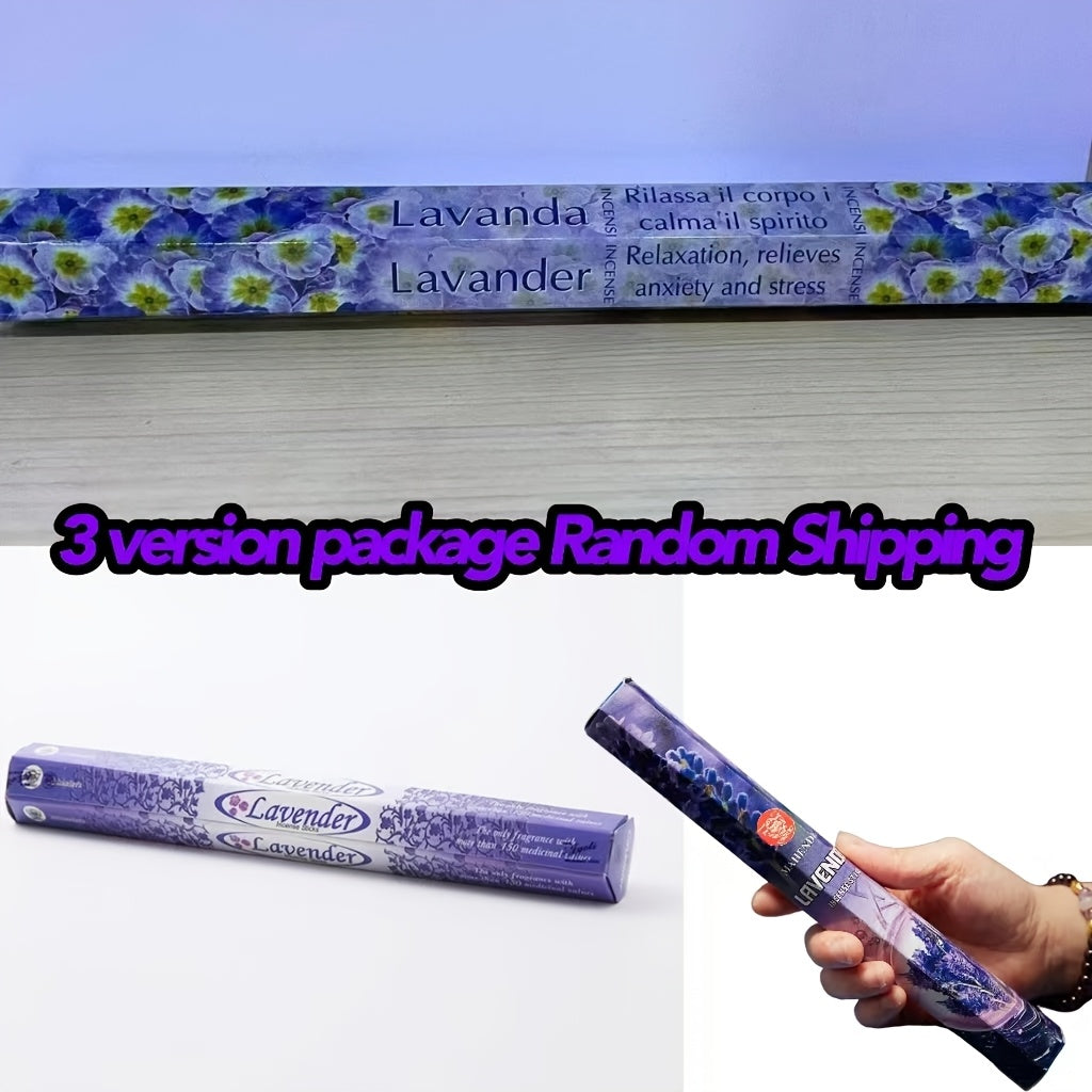 A box of 20 high-quality incense sticks ideal for attracting wealth, purifying the home, yoga, meditation, decoration, house cleaning, and clearing negative energy in homes or offices.