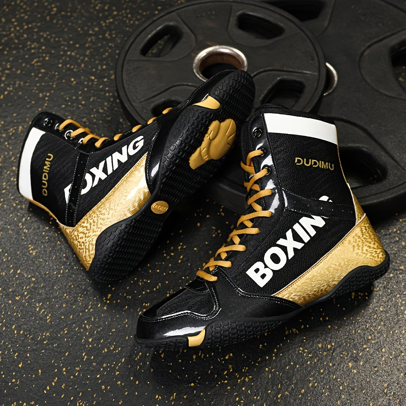 Men's Indoor Boxing Training Competition Shoes