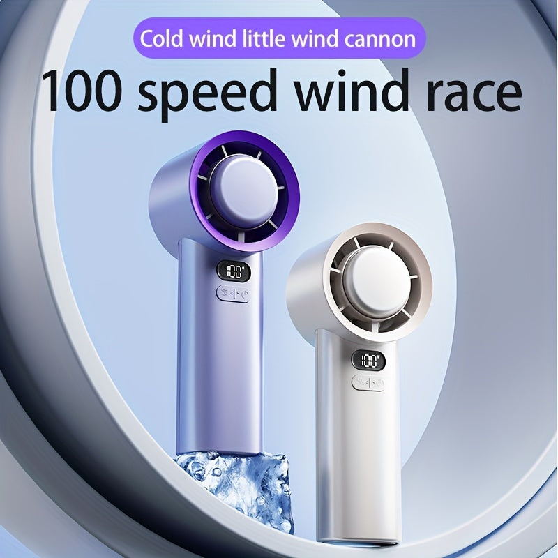 Essential for summer, get yourself a portable handheld USB fan that also doubles as a table fan. This multi-functional fan is perfect for outdoor use and will keep you cool with its large wind power. A must-have home appliance for beating the heat.