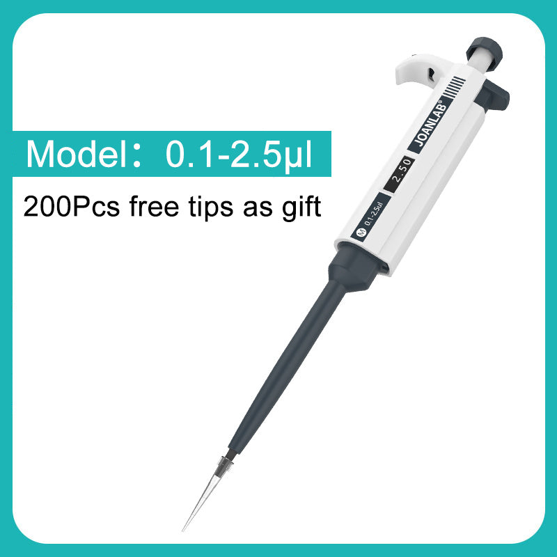 JOANLAB Single Channel Digital Adjustable Micropipette with Tips