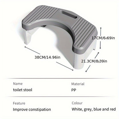 Thickened household toilet stool for adults, elders, pregnant women.