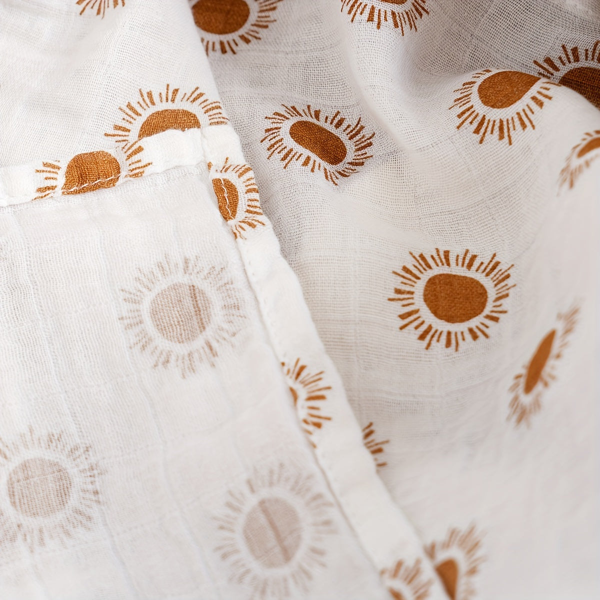 Newborn Bamboo Cotton Swaddle Blanket - Soft, Breathable, and Thin Wrap for Baby Delivery Room