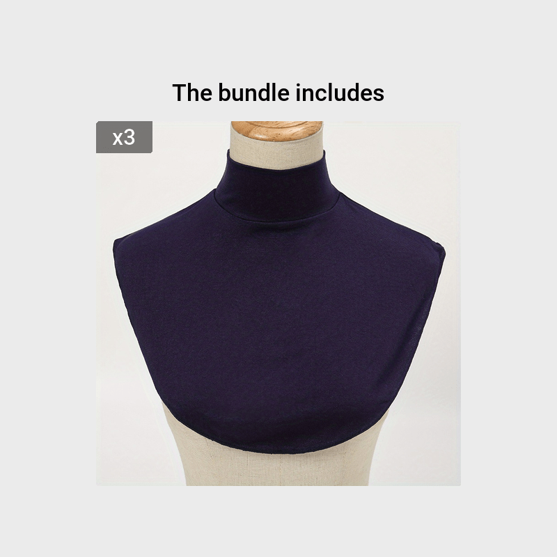 Women's Elastic Fake Collar for Casual and Warmth