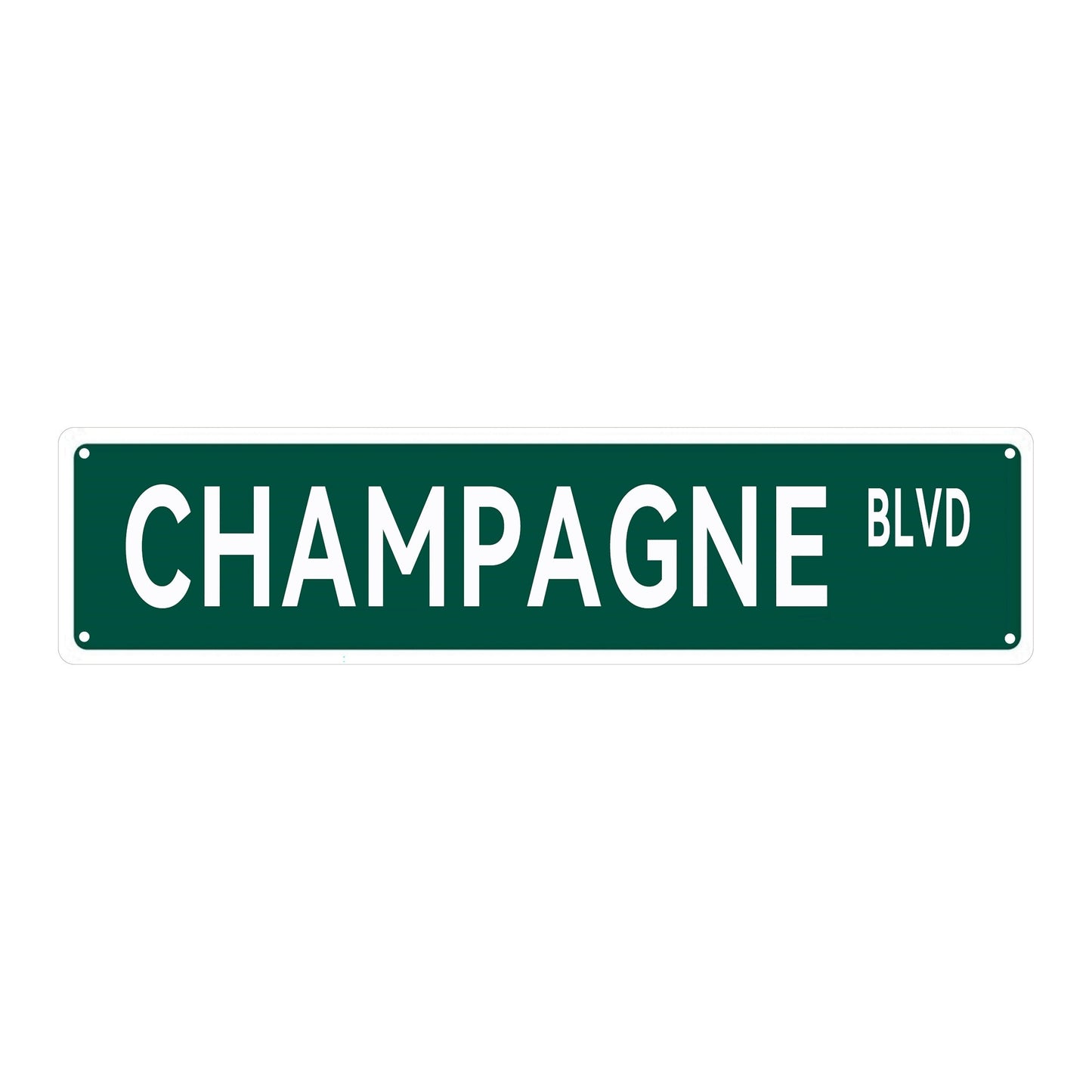 Add a touch of glam to your space with our chic "CHAMPAGNE BLVD" metal tin sign! Perfect for home, room, restaurant, bar, cafe, garage, or farmhouse decor. Size: 15.75"x3.94"/40x10cm. #novelty #streetstyle #decorinspo