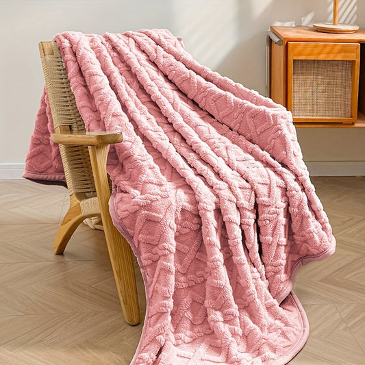 Snuggle up with our Soft and Cozy Fleece Throw Blanket, ideal for chilly fall and winter days. Versatile enough for use on the sofa, bed, or chair. Please note: Pillow case or insert not included.