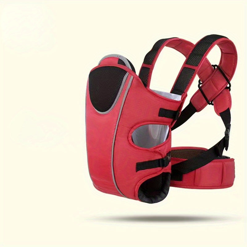 Ergonomic Youngsters Wrap Carrier for Front and Back Carrying with Multi-functional Straps