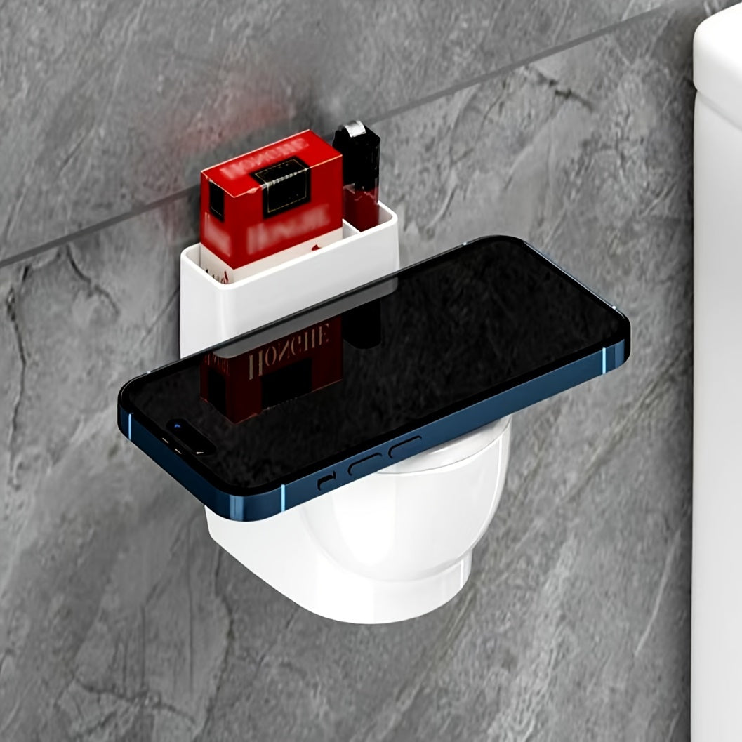 Stylish dual-purpose toilet ashtray with lid for living room or bathroom, dustproof and high-end.