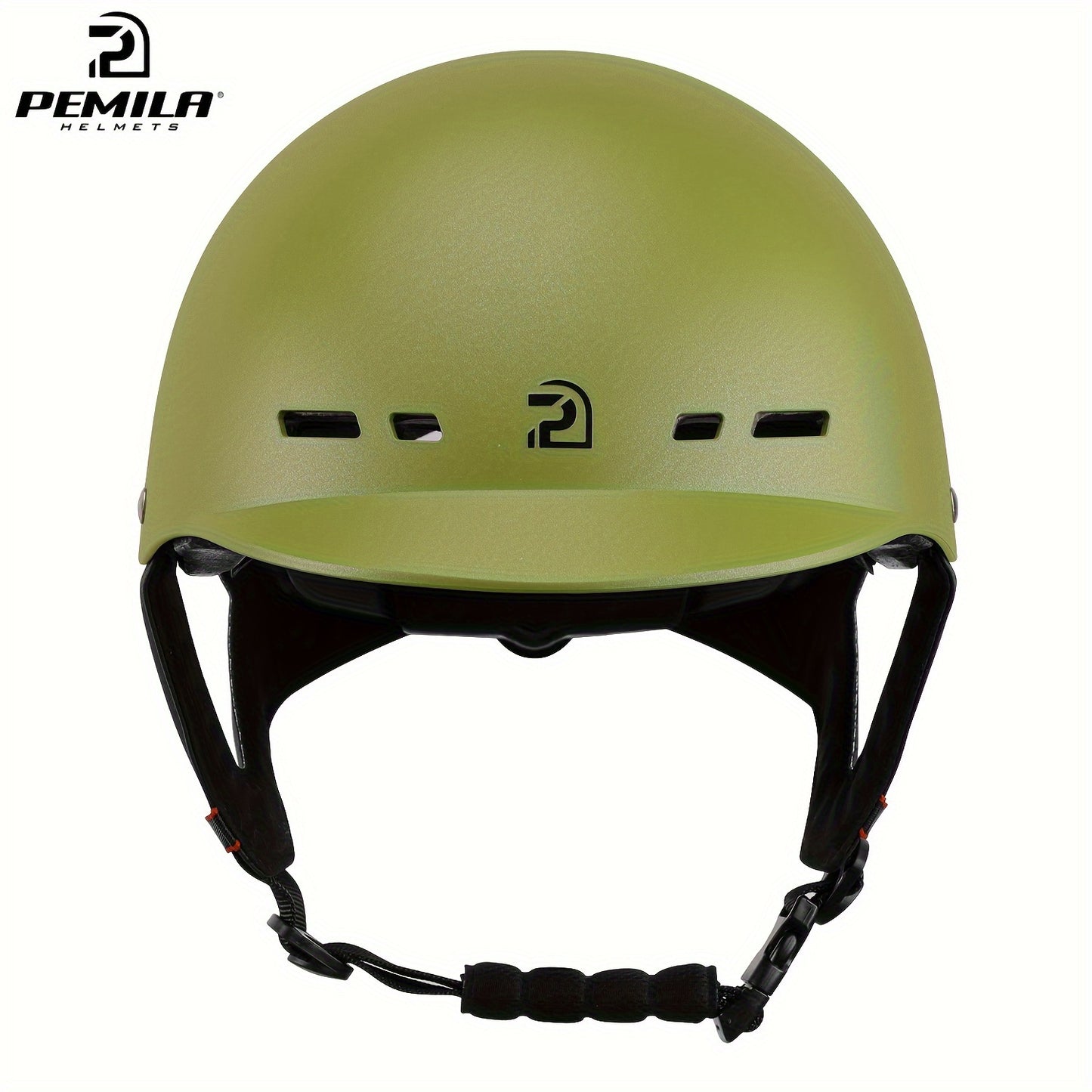 PEMILA Classic adult riding helmet with ABS shell and adjustable chin strap in various colors.