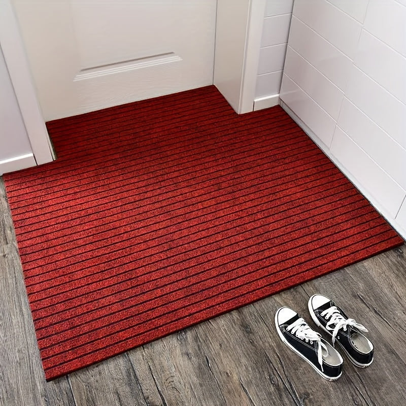 Personalize your 60x90cm doormat with this customizable option. Made from absorbent and non-slip polyester, this entry mat is perfect for high-traffic areas. Easily trim to fit for the perfect size and enjoy the step-by-step guide for easy maintenance.