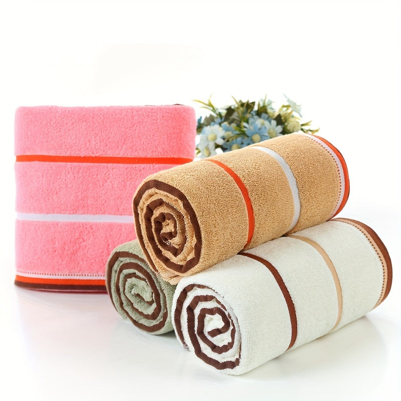 4 soft absorbent face wash hand towels