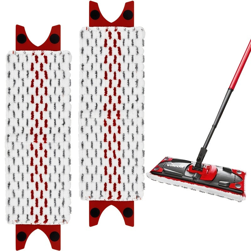 1 piece of Replacement Mop Head designed for Vileda UltraMax/UltraMaT, made of Microfiber to efficiently clean floors. This Replacement Flat Mop Head comes with Mop Cloth and other Mop Accessories, making it a must-have Cleaning Tool in your arsenal of