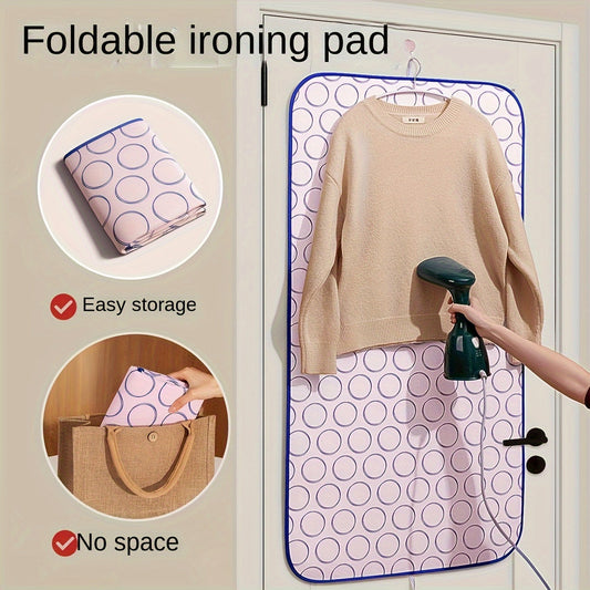 Portable Ironing Mat that is Resistant to High Temperatures - Foldable Design, Waterproof and Heat-Insulated, Perfect for Travel or Home Use