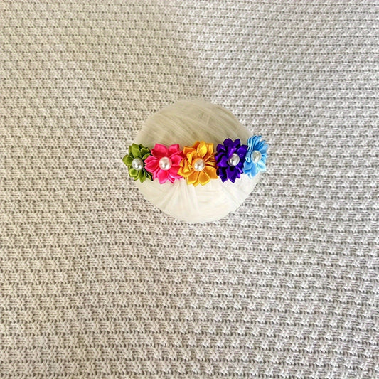 Adorable Rainbow Tutu Skirt with Flower Headband - Perfect for Photography Props, Outfits, or Costumes! Ideal for Christmas, Halloween, Thanksgiving, New Year's, or Valentine's Day Gifts