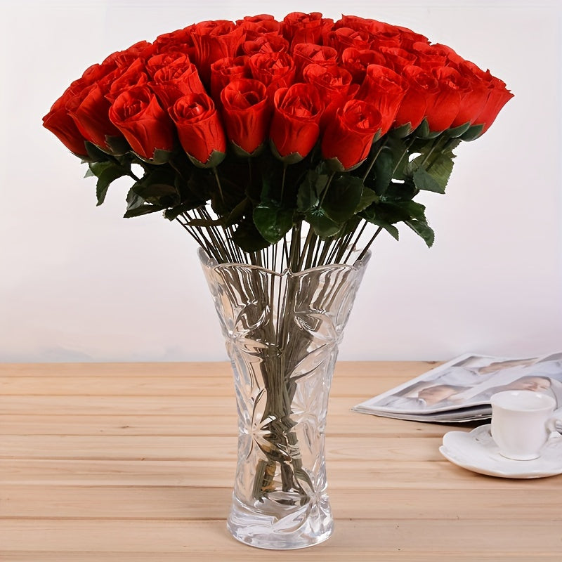 20 Artificial Rose Bouquet Flowers for various occasions, vase not included