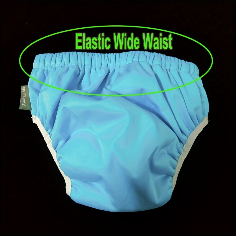 1 Washable Diaper for Teens and Adults, Leak-proof and Breathable Cloth Diaper, Reusable Diaper Suitable for 35-95kg, Perfect Gift for Christmas, Halloween, or Thanksgiving Day