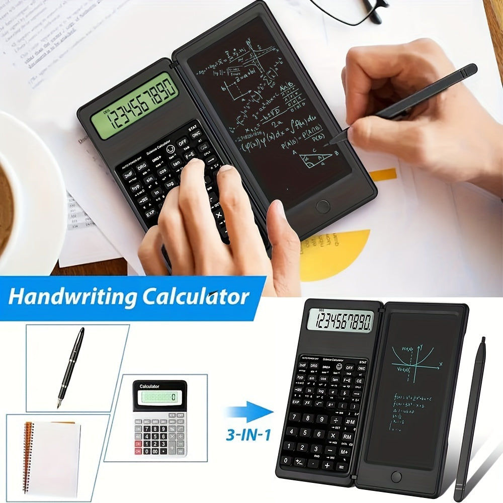 Scientific Calculators with Large Screen and Notepad, Essential for Students from Middle School to College