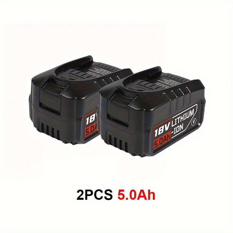 ACIGON 18V 5.0Ah Lithium-Ion Rechargeable Battery, compatible with Bosch Gloria 18V and Gardena 18V power tools. Ideal for home, dorm, gardening, and outdoor use. Made from durable PC/ABS