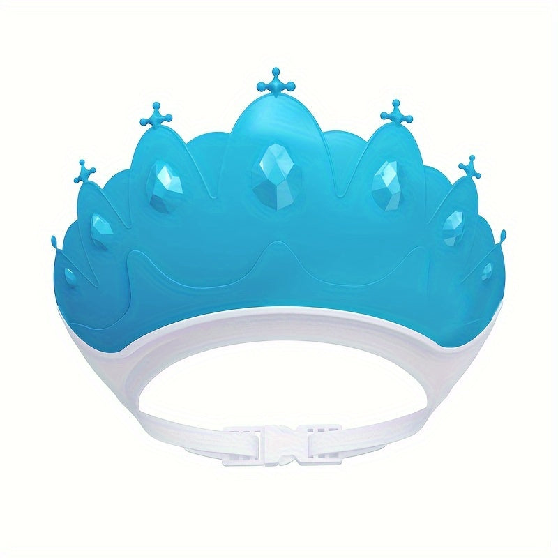 1 Piece of Adorable Solid Color Shampoo Cap in Crown Style, Perfect for Christmas, Halloween, Thanksgiving, and New Year's Gifts