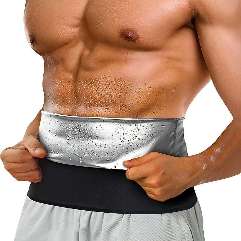 Men's high waist sweat belt, Women's sauna shaping belt, and sweat prone belt are ideal for gym workouts and running.