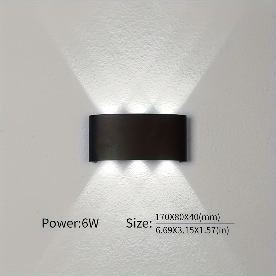 Various wall lights available in different wattages can be used for a voltage range of 85-265V.