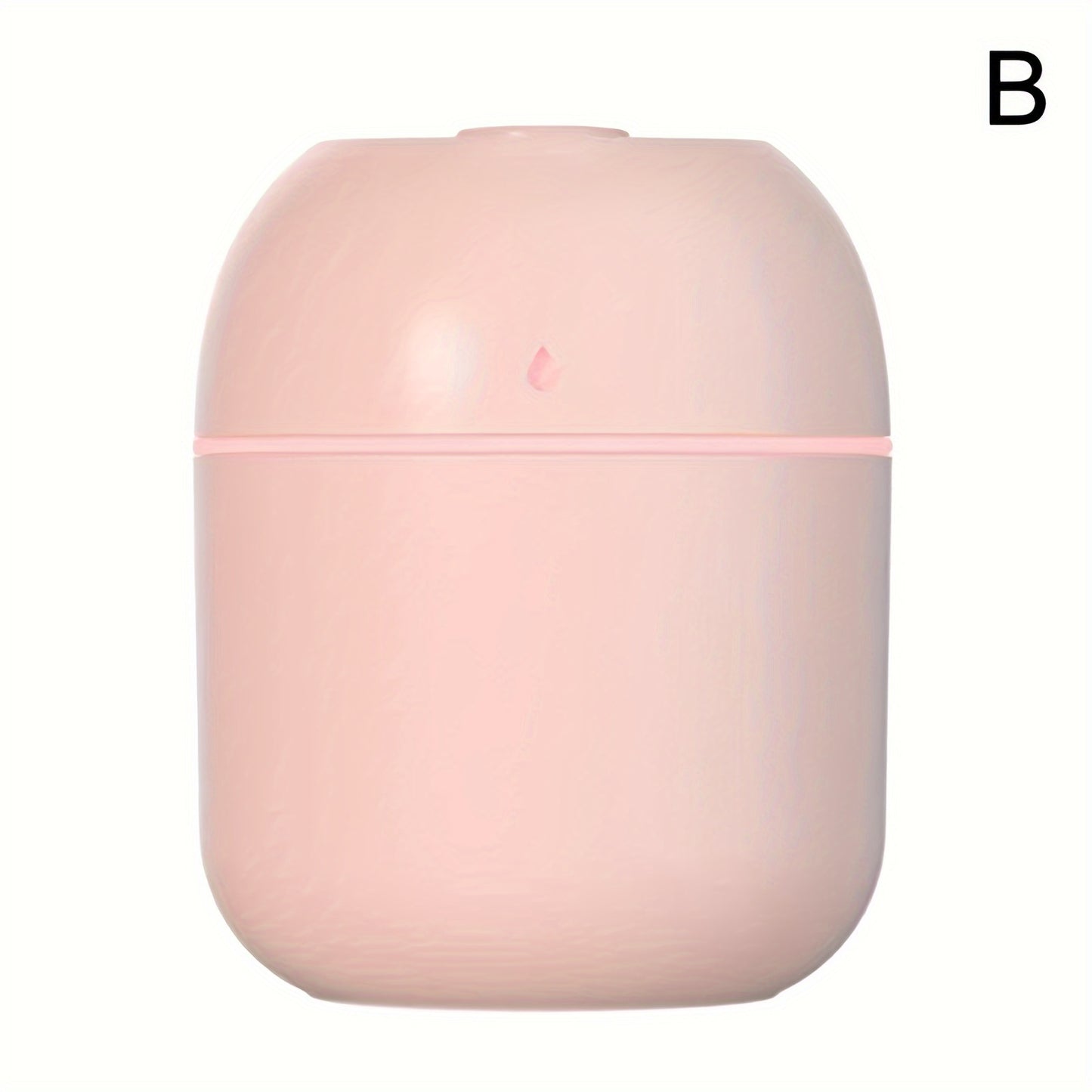 Portable cool mist humidifier with 7-color light and auto shut-off, ideal for travel, home, and bedroom.