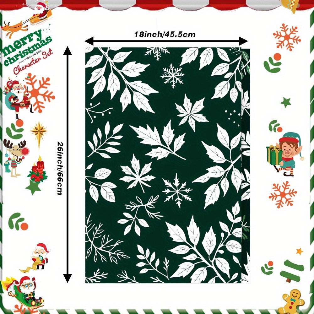 Two pieces of 18*26 inch kitchen towel tea towel for Christmas wintertime. Merry Christmas kitchen decoration with soft Christmas kitchen towel. Perfect for Christmas decorations and a great gift idea.