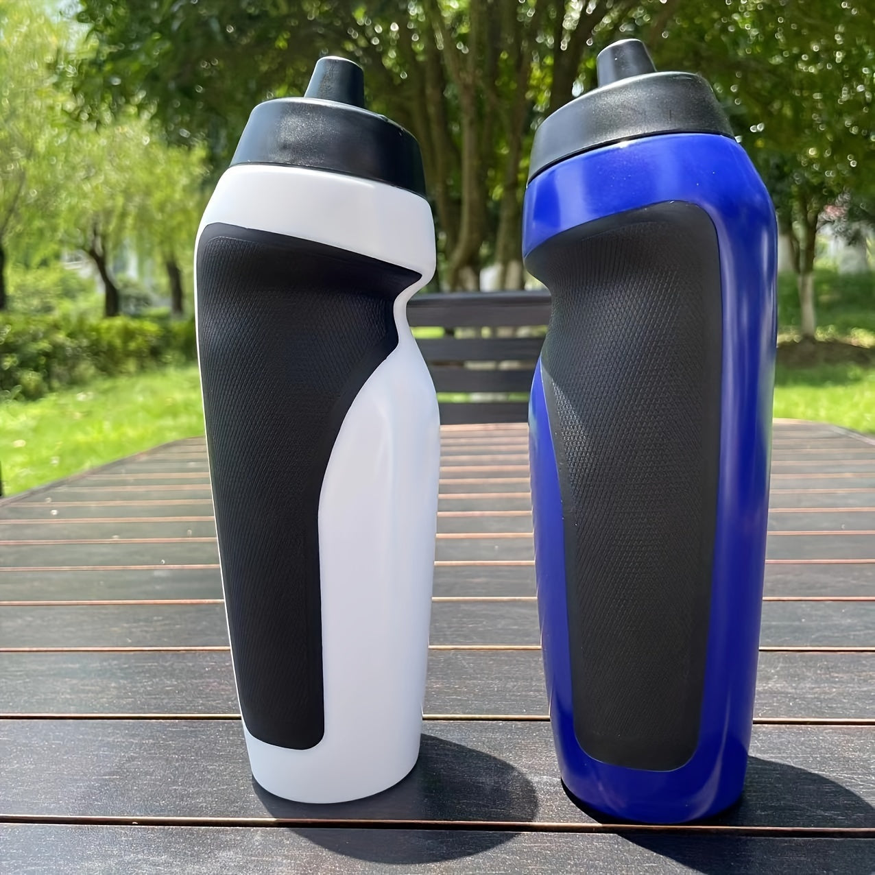 1 in 3 leak-proof 32oz sports water bottles, ideal for various activities, light and easy to squeeze, great for gift-giving.