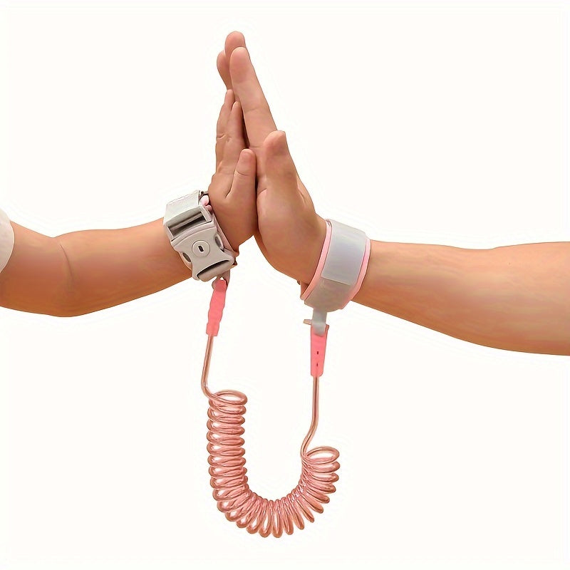 Spring Bracelet Leash with Lock for Kids - Keep Your Little Ones Safe, Made with Durable Polyester, Ideal Present for the Holidays