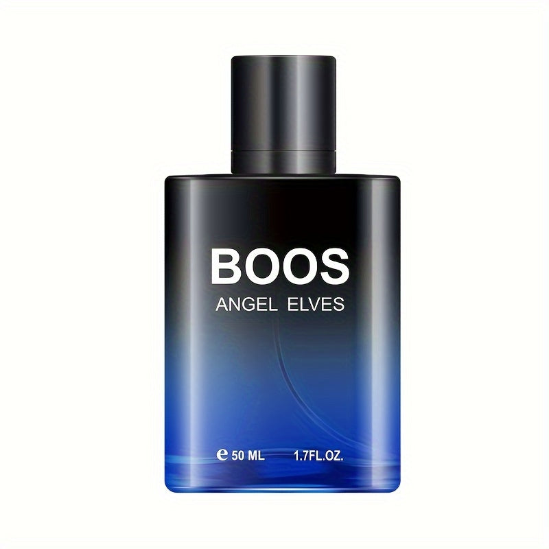 BOOS Angel Elves Eau de Toilette: 1.7 fl oz Woody Scent with Pink Pepper, Nutmeg, Cedar & Mint. Alcohol-based and Formaldehyde-free, ideal gift for Holidays & Birthdays.