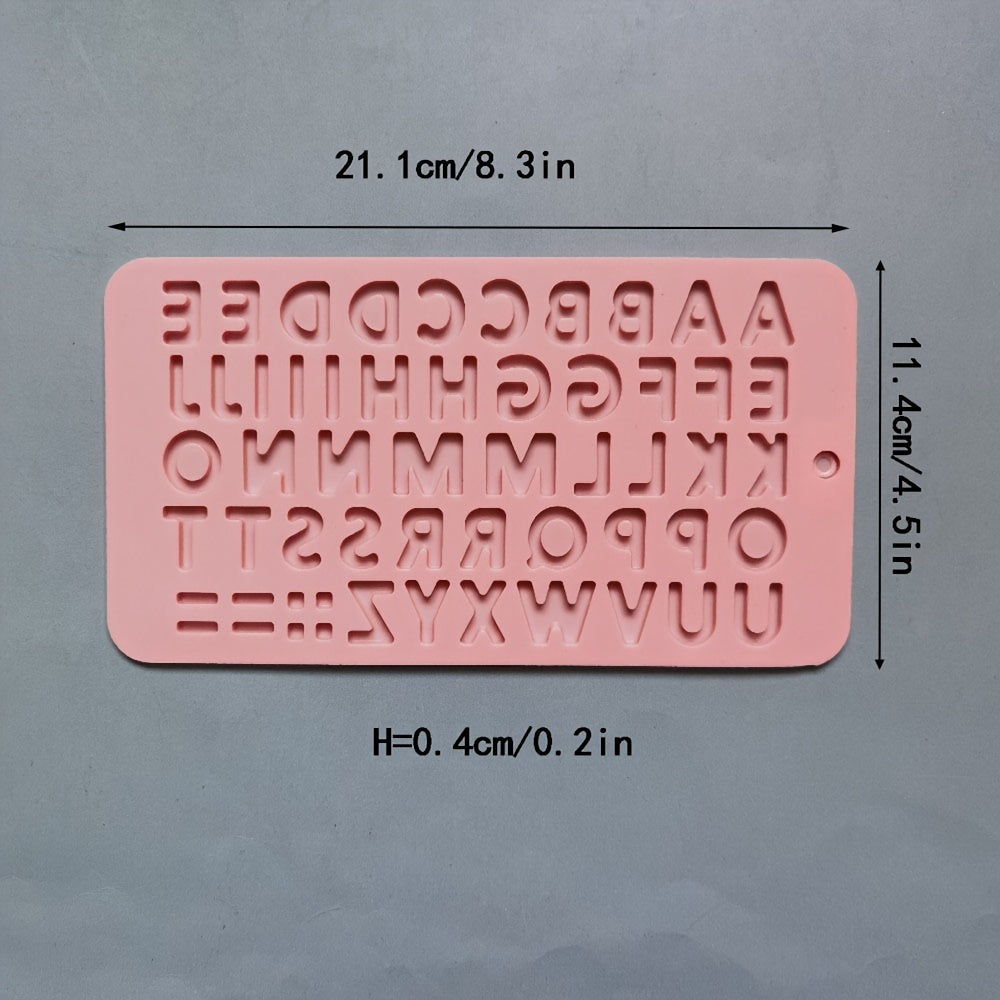 Силиконовая форма для шоколада «Алфавит» — идеальна для самостоятельного изготовления конфет и выпечки, не содержит бисфенол-А, необходима на каждой кухне