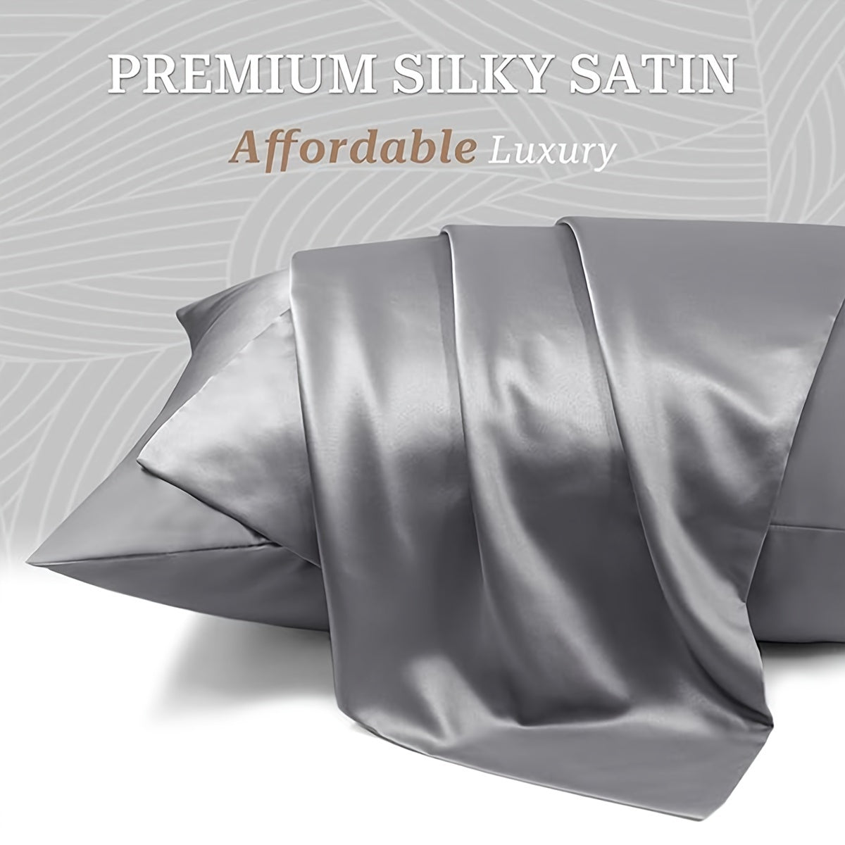 Experience ultimate luxury with our 1-piece satin pillowcase designed to protect your hair and skin. Made from high-quality microfiber, this ultra-soft pillowcase features an envelope closure for added convenience and is machine washable for easy care.