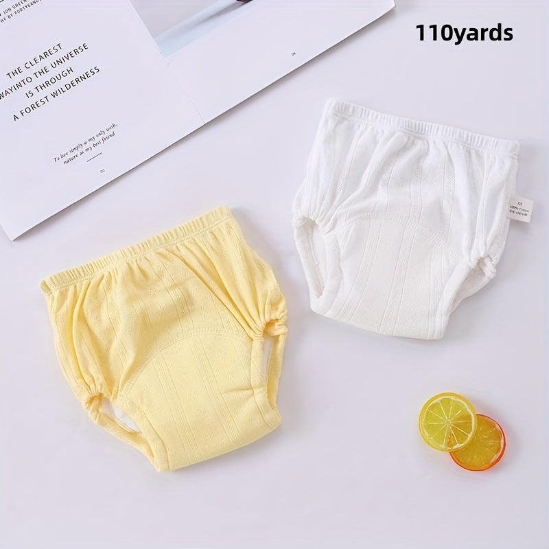 Two Youngsters Training Pants - Leakproof, Reusable Diaper Shorts for Boys & Girls, Summer Lightweight Style, Variety of Colors