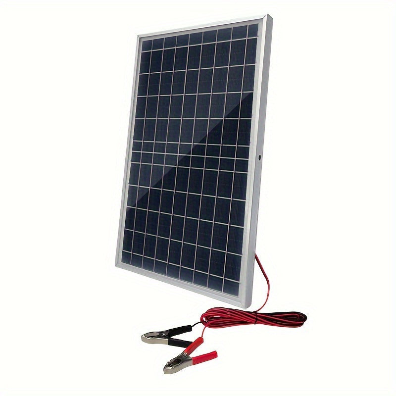 ZGZXSEXHZ Solar Panel Kit includes controller and USB charger, suitable for various applications without battery.