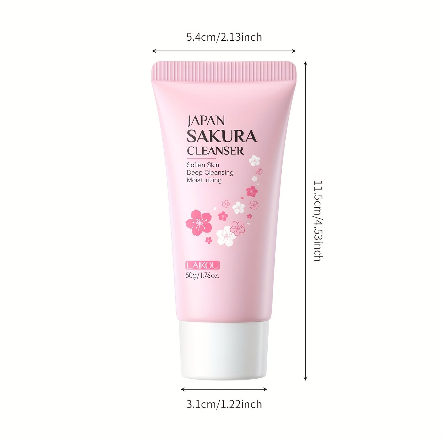 One Sakura Facial Cleanser, Deep Cleansing Moisturizer