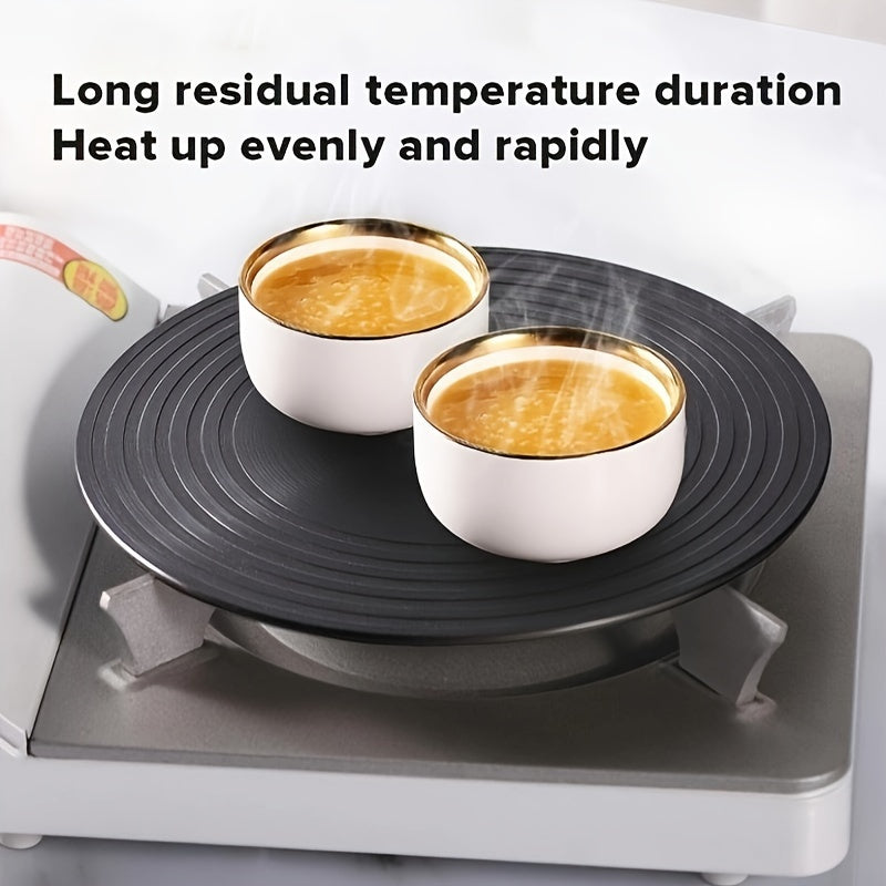 Essential Kitchen & Dining Tool: Aluminum Heat Diffuser for Gas Stove, Protects Pot from Scalding