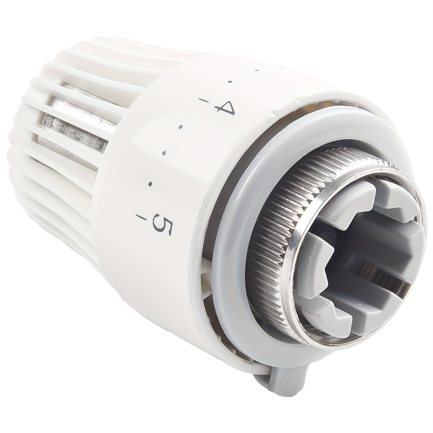 Easy to install replacement thermostatic radiator valve (1 piece) for M30x1.5 fittings. No power needed and features a digital temperature display for improved home comfort.