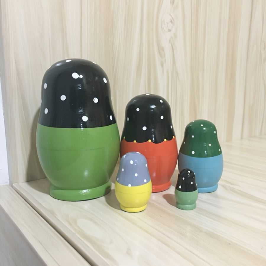 Handcrafted nesting dolls: Ideal toy gift for kids on any occasion.