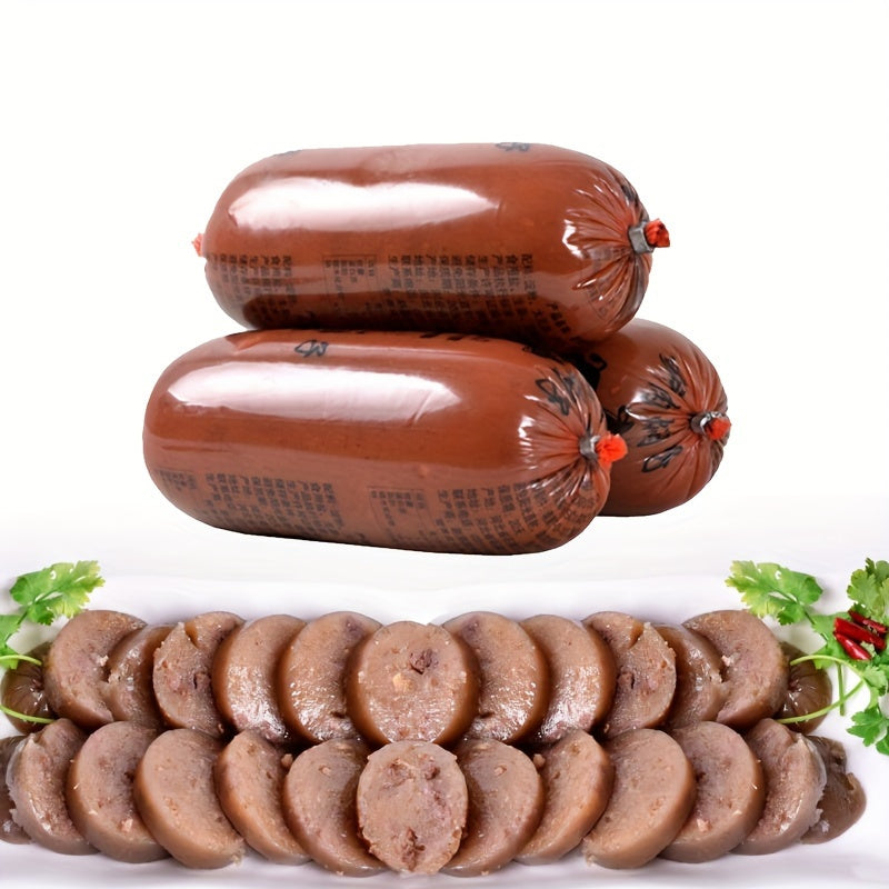 SISCCI offers a durable plastic sausage casing that is resistant to high temperatures. Available in lengths of 1, 5, or 10 meters with a diameter of 55mm, this food-safe casing is perfect for sausage making and meat preservation. Use it for sausage, ham