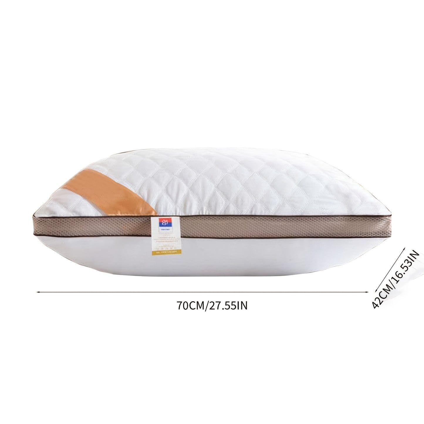 Top choice 5-star hotel pillow for home and dormitory use, suitable for RV bedding, providing neck and spine protection.