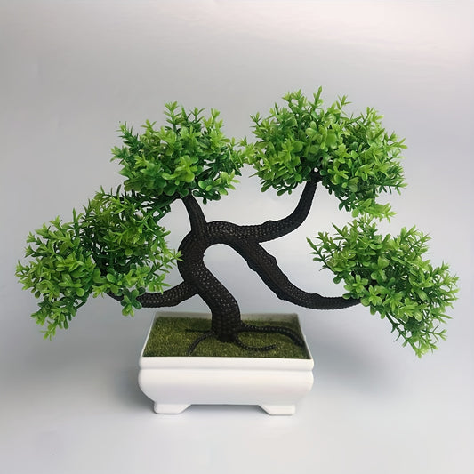 Realistic Dragon Beard Tree - Small faux plant ideal for home decor, birthdays, and various room styles