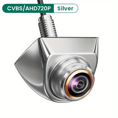 GreenYi AHD 1920x1080P Rear View Camera with 170° Fisheye Golden Lens, Full HD Night Vision, Universal Driving Position, Wide Angle, Uncharged Power Mode, No Battery Required. Ideal for