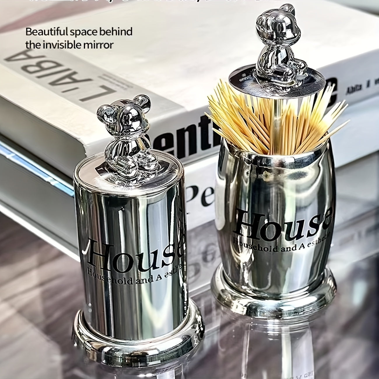 Light Luxury Toothpick Holder, Elegant and Stylish - Perfect for Hotels, KTVs, and Home Use