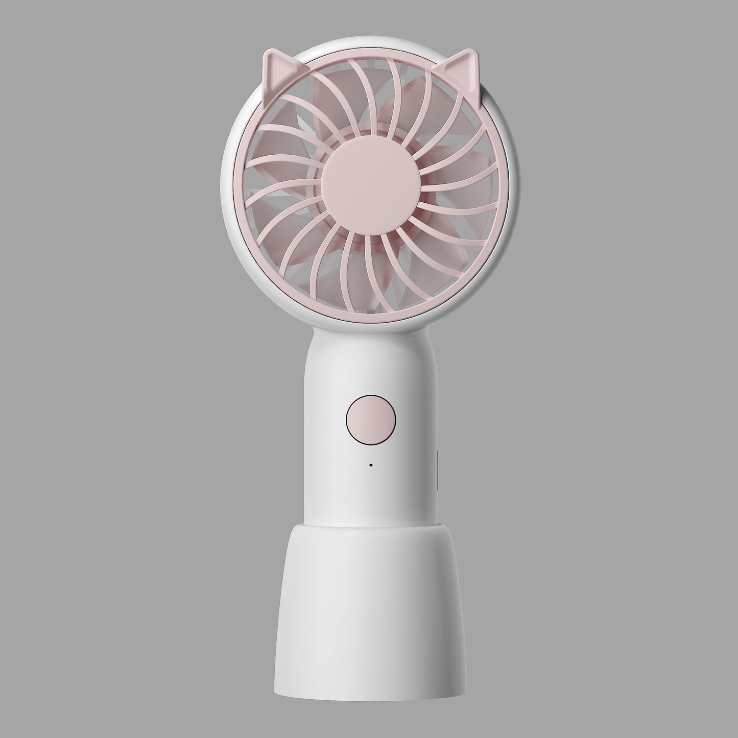 Handheld Mini Fan with Powerful Wind - High-Speed, Rechargeable via USB for Indoor and Outdoor Use