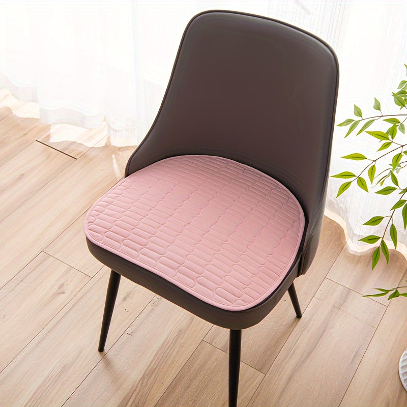 Multifunctional chair cushion, ideal for all seasons, lightweight and soft with anti-slip features. Washable and suitable for various areas including kitchen, living room, and dining area. U-shaped design for comfort.