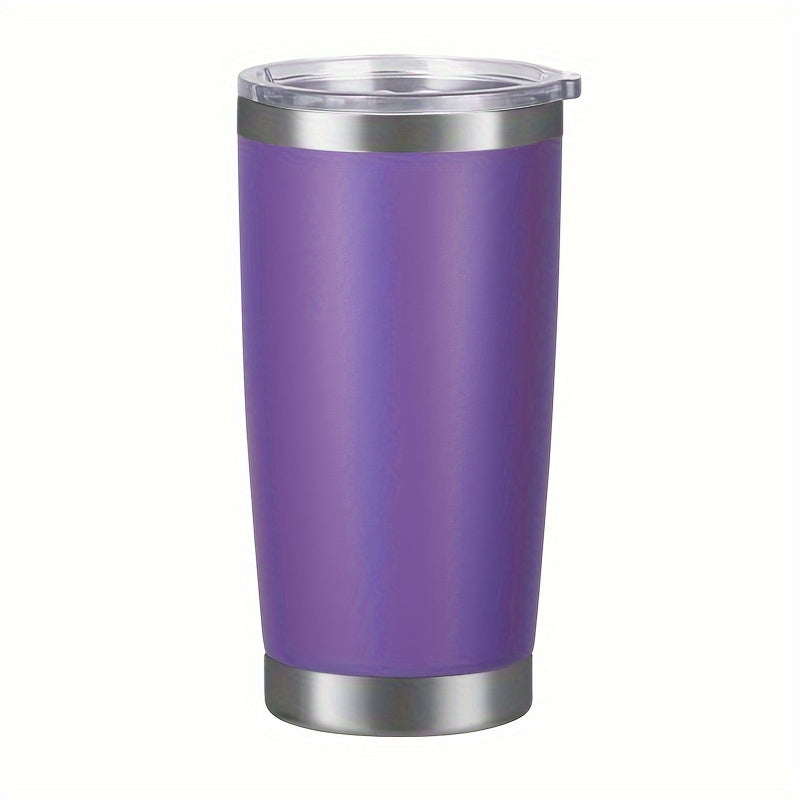 20oz stainless steel travel mug with double wall insulation and secure lid - ideal for holidays like Christmas, Halloween, Easter, Hanukkah, and Thanksgiving.