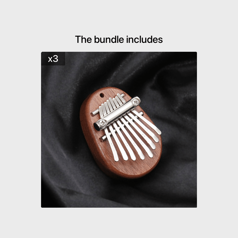 8 Keys Mini Kalimba Thumb Piano - Ideal Gift for Beginners and Music Lovers, Perfect for Eid Al-Adha Celebrations