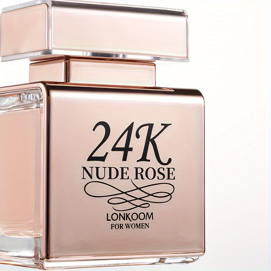 3.38oz Eau De Parfum for Women with refreshing, long-lasting floral fragrance. Ideal for dating and daily wear, perfect gift for her.